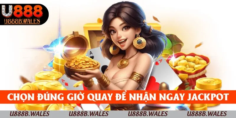 Chọn đúng giờ quay để nhận ngay Jackpot