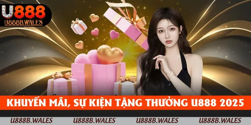 Khuyến mãi, sự kiện tặng thưởng U888 ngập tràn 2025