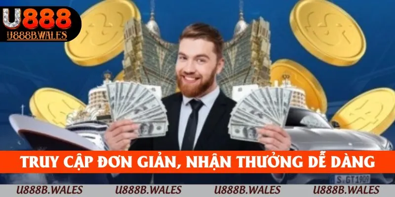 Ưu Đãi Điểm Danh - Vũ Khí Tích Lũy Vốn Cần Biết Tại U888 5 Truy cập đơn giản, nhận thưởng dễ dàng